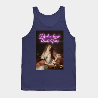 Broken heart Tank Top